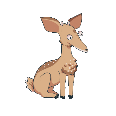 Deer Doe Sticker