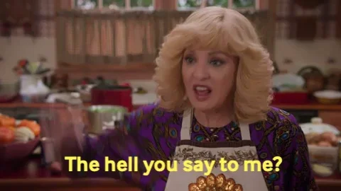 Throw Beverly Goldberg GIF by ABC Network