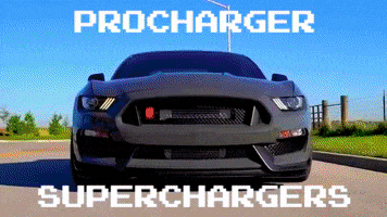 ProCharger ford turbo boost mustang GIF