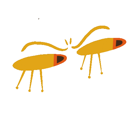 Shifty Eyes Sticker