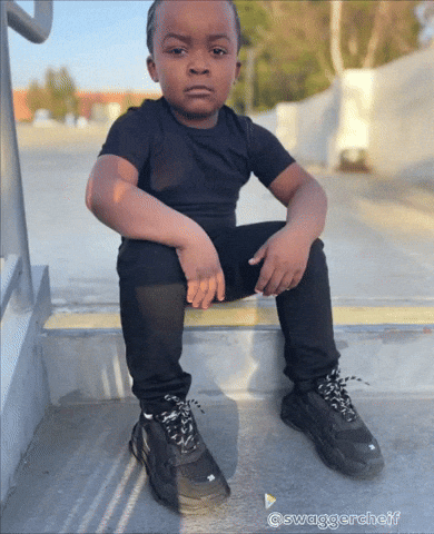 Tuff Sitting Down GIF