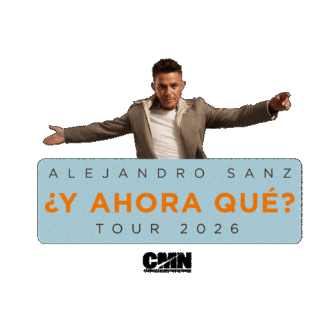 Alejandro Sanz Sticker by cmn_events