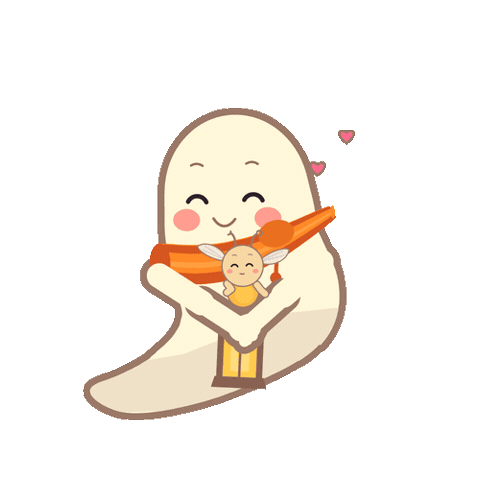 Autumn Hug Sticker by Trovona