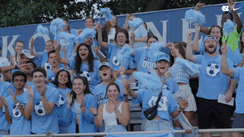 Lets Go Fans GIF by UNC Tar Heels