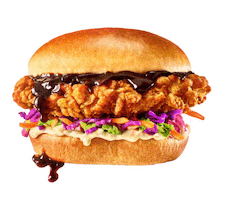 Teriyaki Burger Sticker by KFC UK
