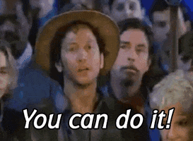 you can do it cheering GIF