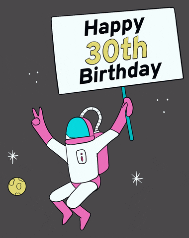 Happy Birthday Space GIF by Major Tom