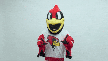 Mascot Reggie GIF by Illinois State University