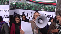 Women Protest Against Under-Representation in Afghan Cabinet