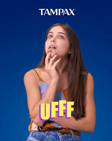 Bored Not Funny GIF by Tampax Italia
