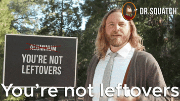 Man Leftovers GIF by DrSquatchSoapCo