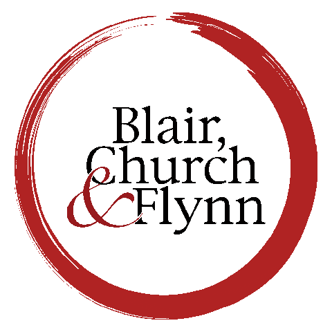 Blair, Church & Flynn Sticker