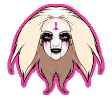 Hard Rock Art Sticker