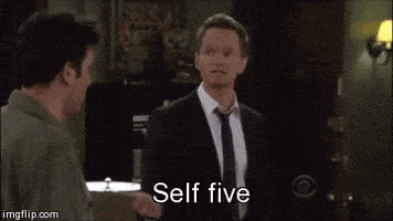 Self Five GIFs - Find & Share on GIPHY