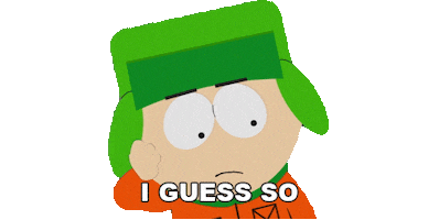Guess Kyle Broflovski Sticker by South Park
