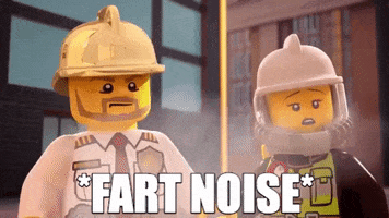 farting lego city GIF by LEGO
