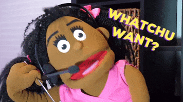 working what do you want GIF by Fluffy Friends