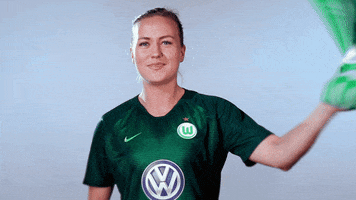 Champions League Reaction GIF by VfL Wolfsburg
