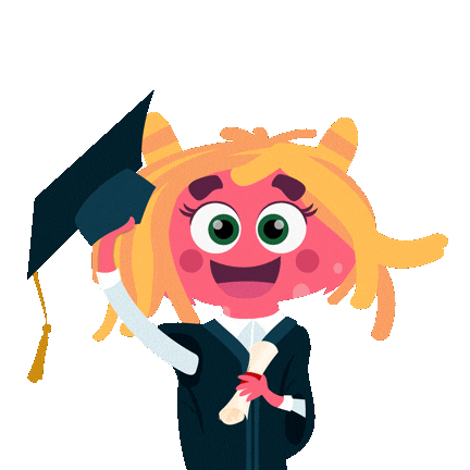 Graduacion Toga Sticker by katapum
