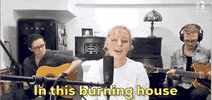 Burning House Singing GIF by Audacy