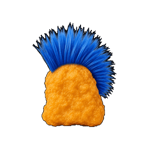 Chicken Nugget Punk Sticker