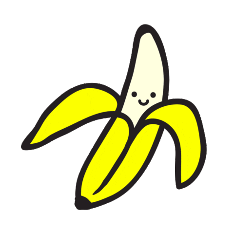 Banana Sticker by PSA Essentials