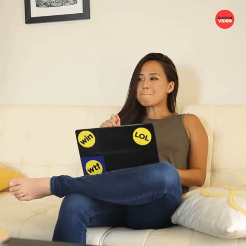Work From Home Thinking GIF by BuzzFeed