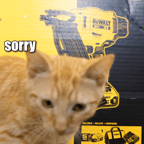 Sorry Excuse Me GIF by VCG Construction