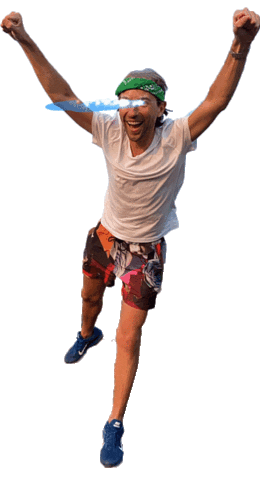 Superhero Pappa Sticker by PORRINI