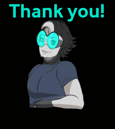 Original Character Thank You GIF