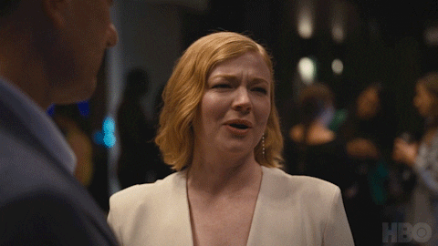 Sarah Snook Flirting GIF by SuccessionHBO - Find & Share on GIPHY