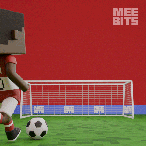 World Cup Football GIF by Meebits