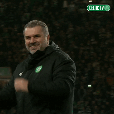 Celebration Coach GIF by Celtic Football Club
