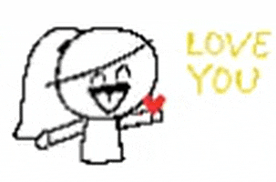 Love You Heart GIF by Minka Comics