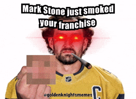 Vegas Golden Knights Stone GIF