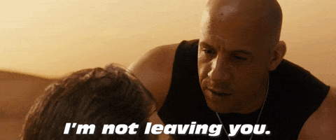 Not Leaving Fast And Furious GIF by The Fast Saga