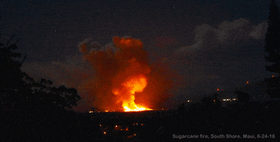 marywhisperingwind fire hawaii pollution maui GIF