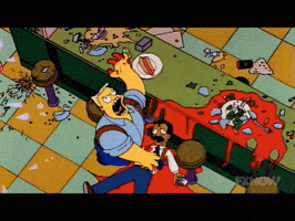 Simpsons Cop GIF