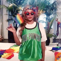 lgbt pride beyonce GIF by Imma Almourzaeva