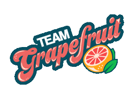 Ice Grapefruit Sticker by Static & Ben El