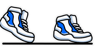 Michael Jackson Walking Sticker by Fancy Dots