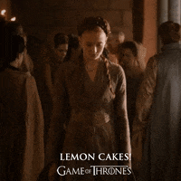 cake lemon GIF by Game of Thrones