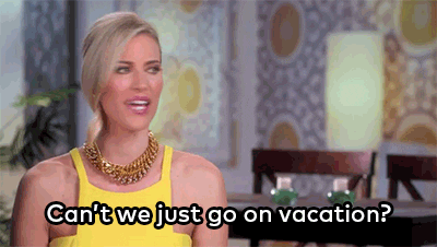 real housewives vacation GIF
