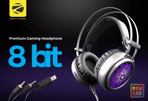 Zebronics 8 discount bit gaming headphone