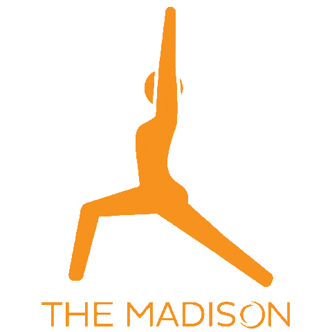 Yoga Pose Themadison Sticker by The Madison Improvement Club