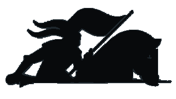 Horse Knight Sticker by FRENCH EXPRESS