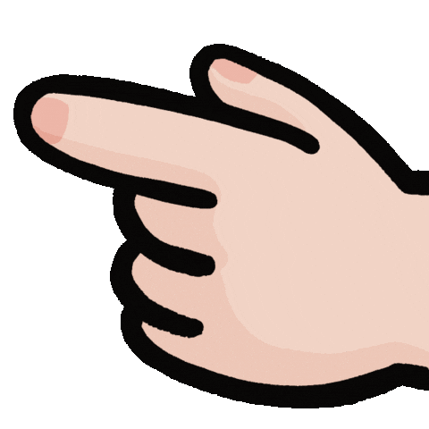 Animation Click Here Sticker