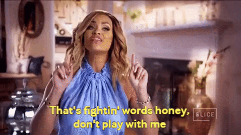 Real Housewives GIF by Slice - Find & Share on GIPHY