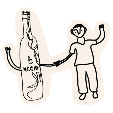 NecioMezcal Sticker