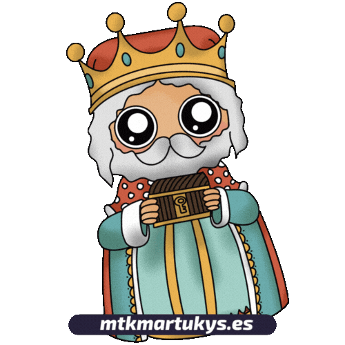 Reyesmagos Melchor Sticker by mtkmartukys